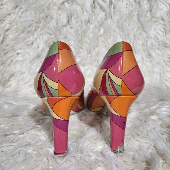 Emilio Pucci Multicolor Heels - Picture 5 of 9